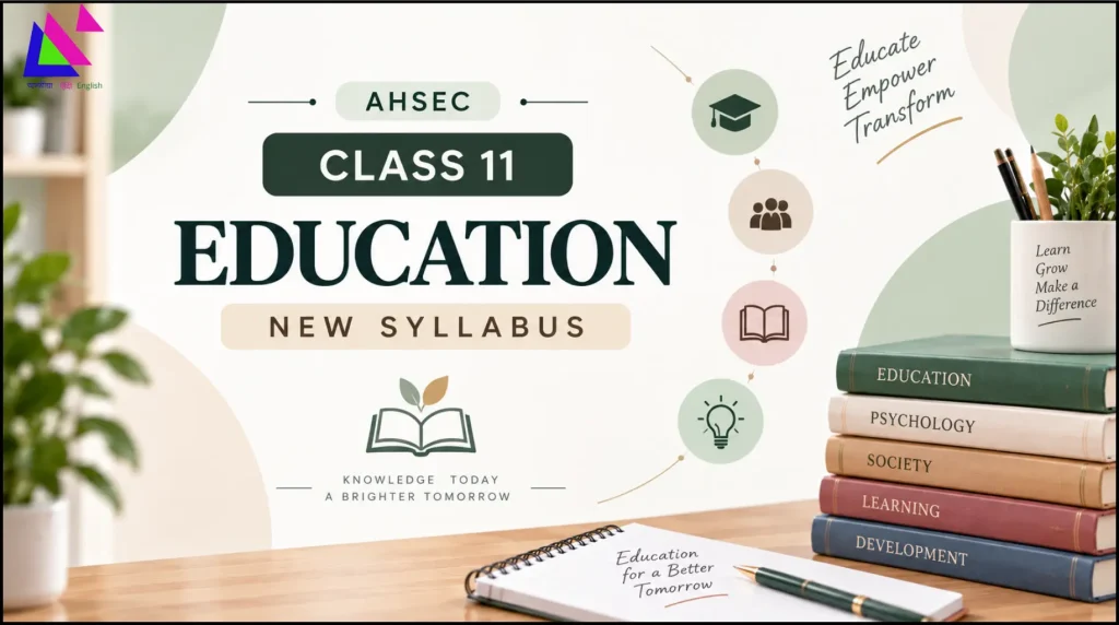 AHSEC Class 11 Education syllabus