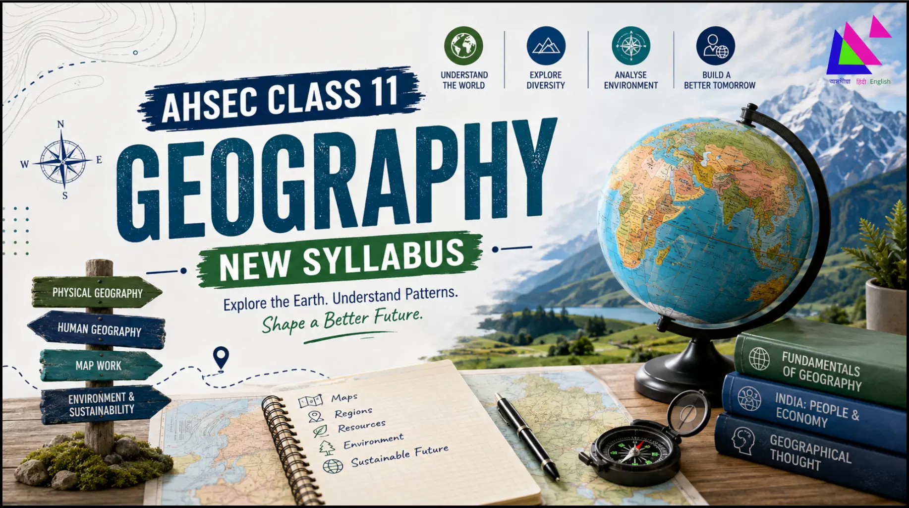 AHSEC Class 11 Geography Syllabus