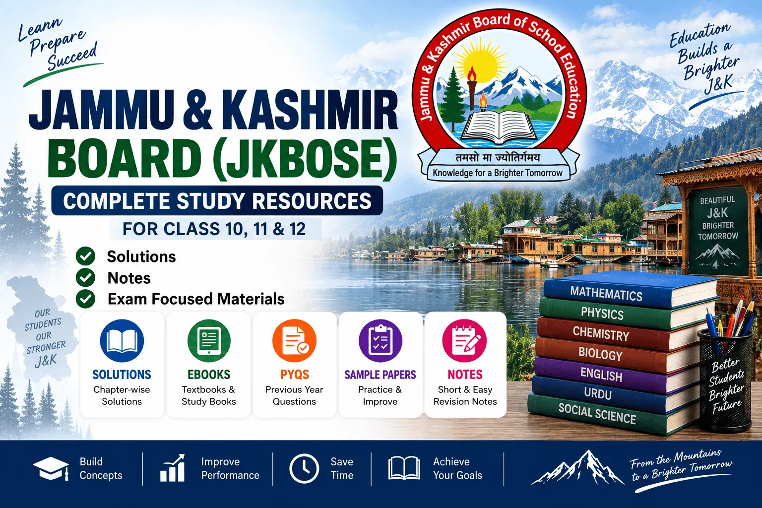 Jammu and Kashmir Board Solutions