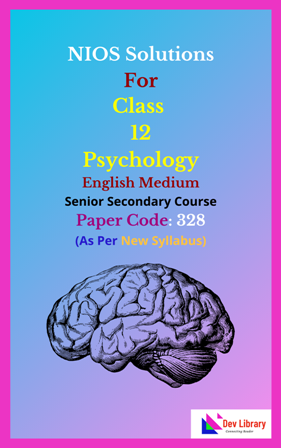NIOS Class 12 Psychology English Medium Solutions